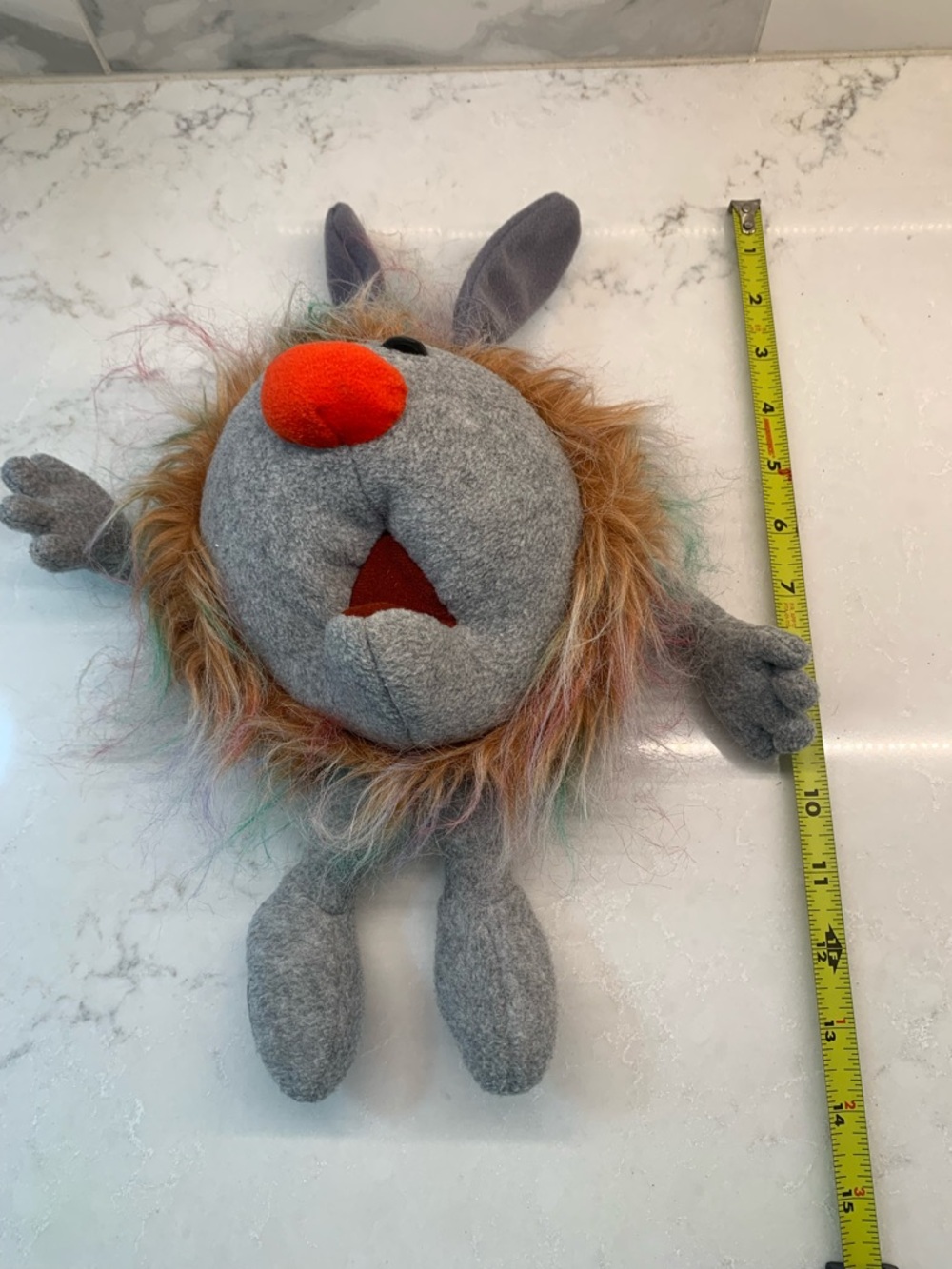 Big Comfy Couch Dust Bunny Plush 1995 - Picture 5 of 5